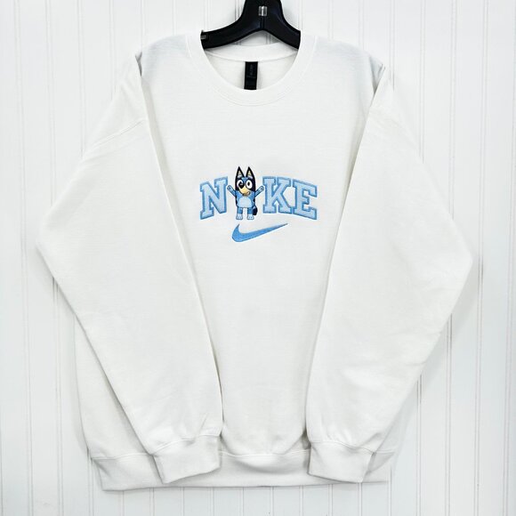 Nike Bluey Embroidered Adult Unisex Crewneck Sweatshirt - Picture 4 of 7